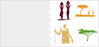 Stickers muraux Afrique